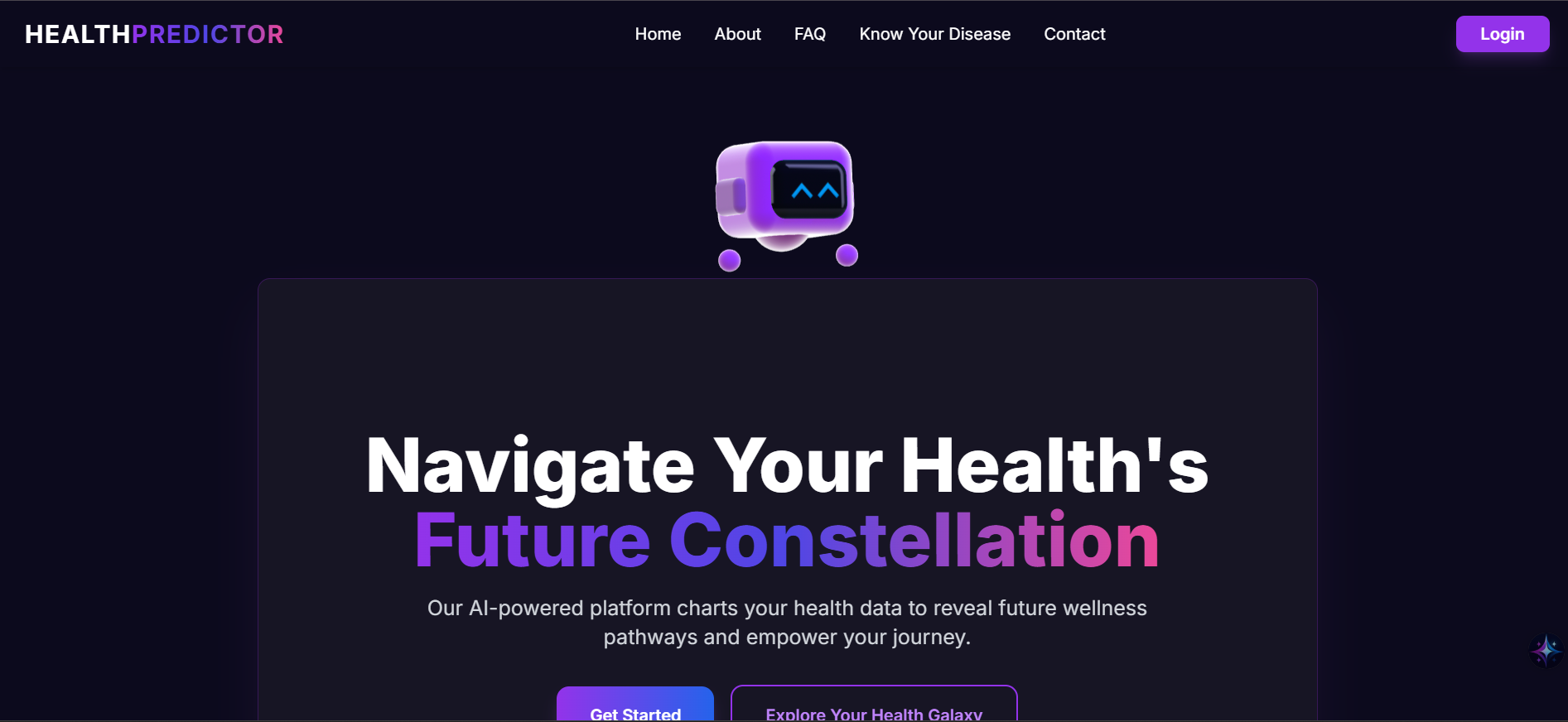 Health predictor image alt